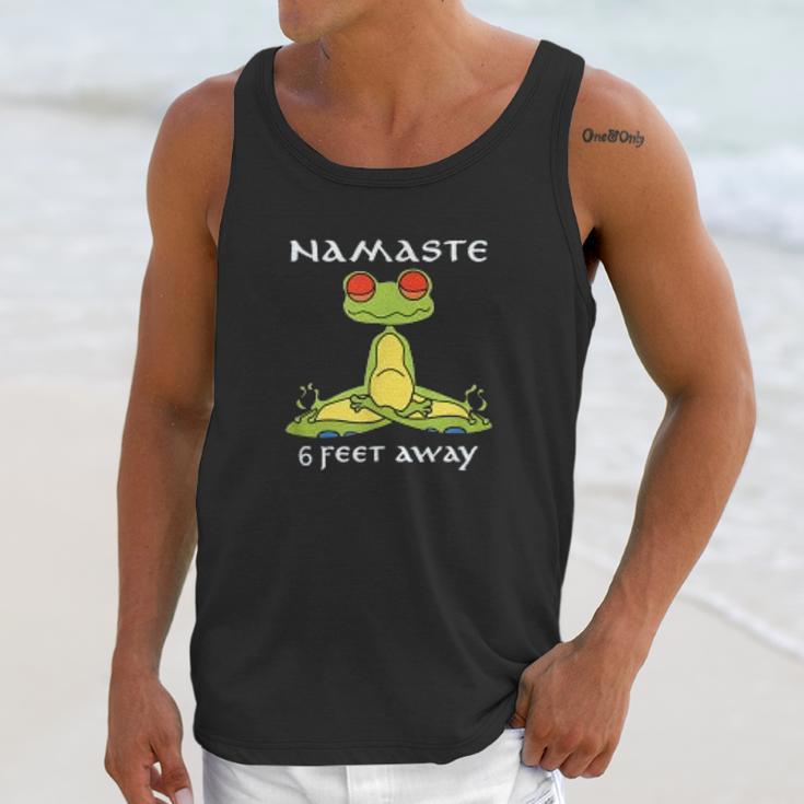 Namaste Social Distancing Unisex Tank Top Gifts for Her