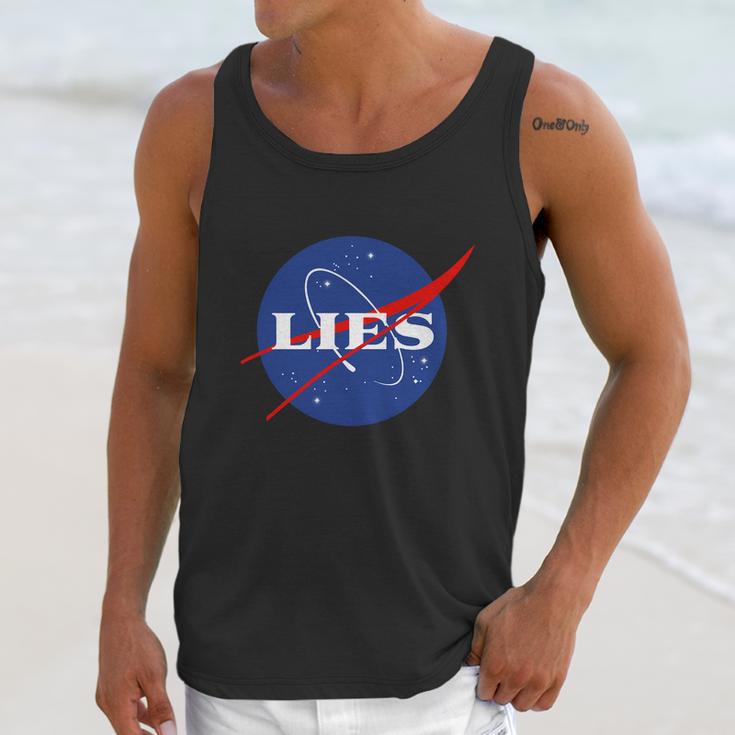 Nasa Lies Unisex Tank Top Gifts for Her