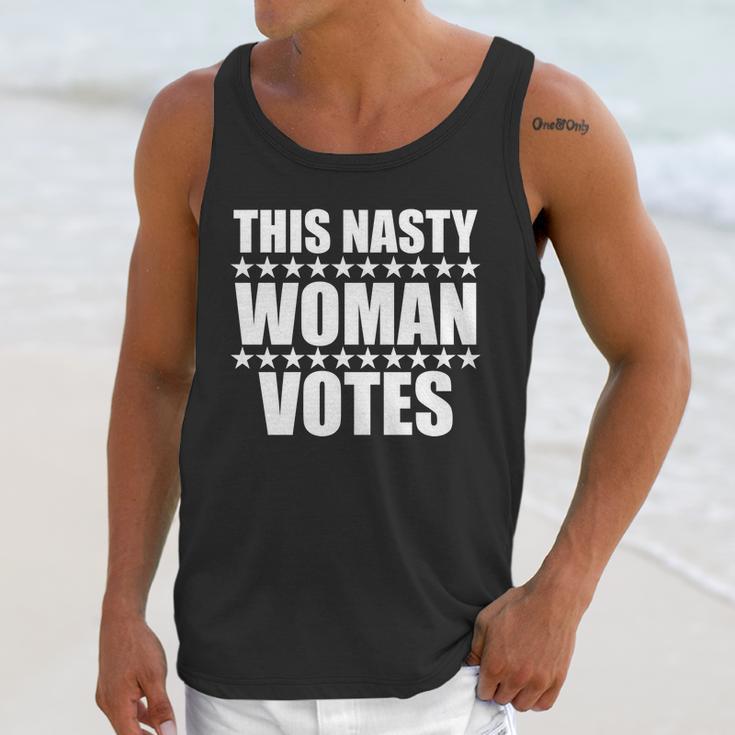 This Nasty Woman Votes Unisex Tank Top Gifts for Her