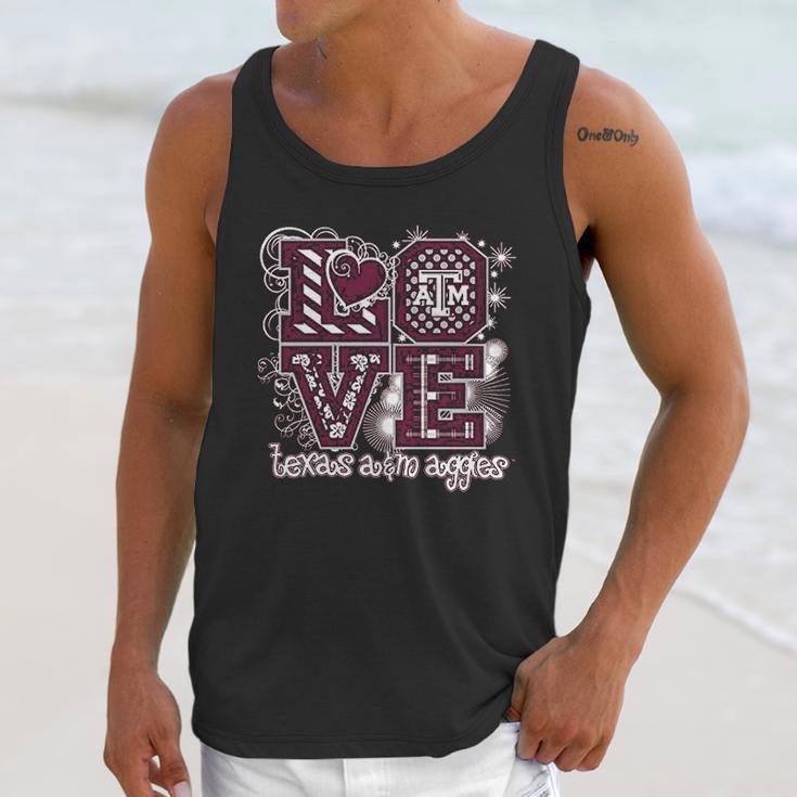 New World Graphics Ncaa Love Multiple Teams Available Unisex Tank Top Gifts for Her