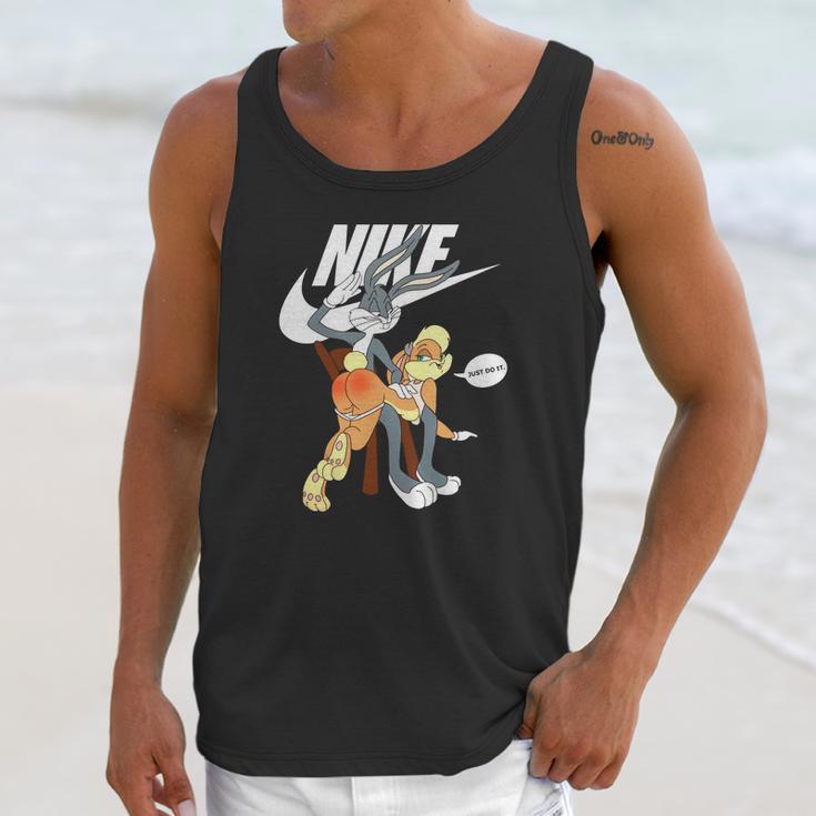 Nike Bugs Bunny Spanking Lola Just Do It Unisex Tank Top Gifts for Her