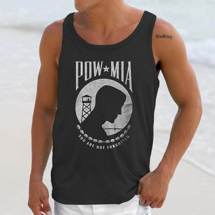 Nine Line Enlisted Pow Mia Unisex Tank Top Gifts for Her