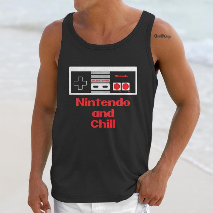 Nintendo And Chill - Nintendo And Chill T-Shirt Unisex Tank Top Gifts for Her