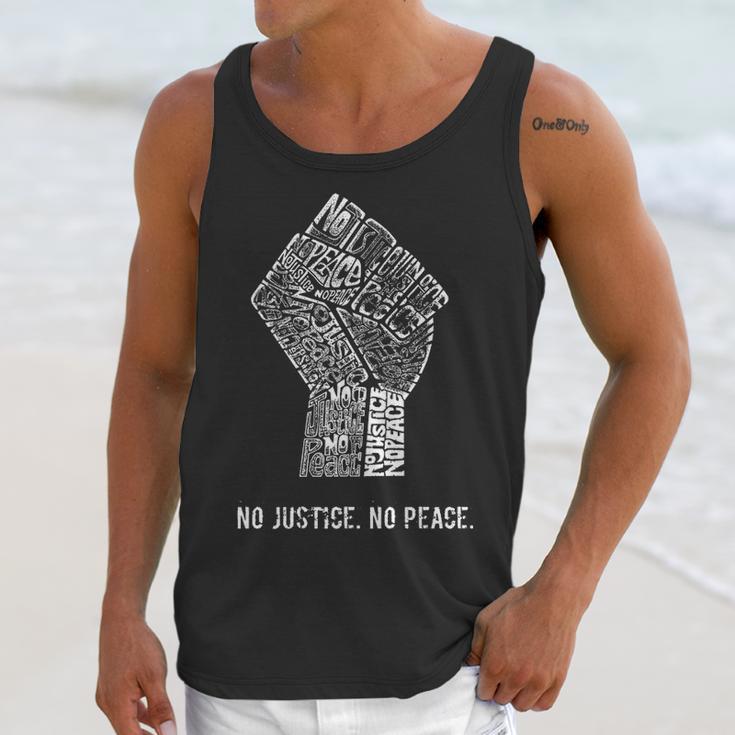 No Justice No Peace 1 Unisex Tank Top Gifts for Her