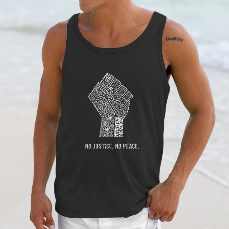 No Justice No Peace Unisex Tank Top Gifts for Her