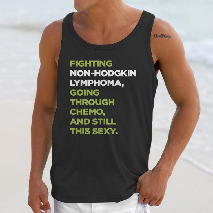 Non-Hodgkin Lymphoma T-Shirt With Inspirational Chemo Quote Unisex Tank Top Gifts for Her