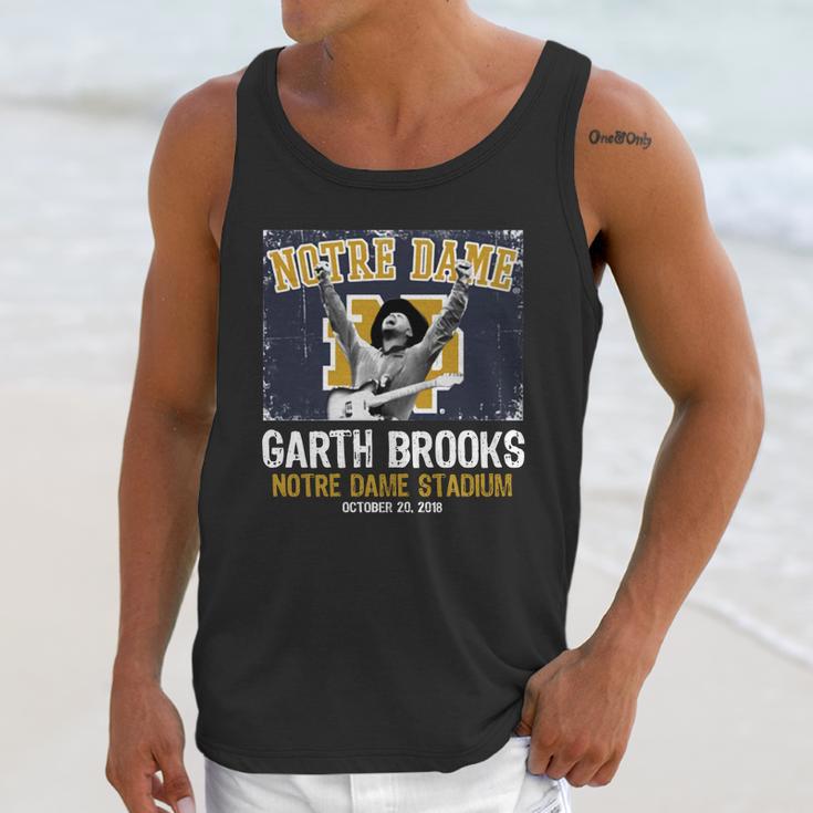 Notre Dame Garth Brooks Stadium Unisex Tank Top Gifts for Her