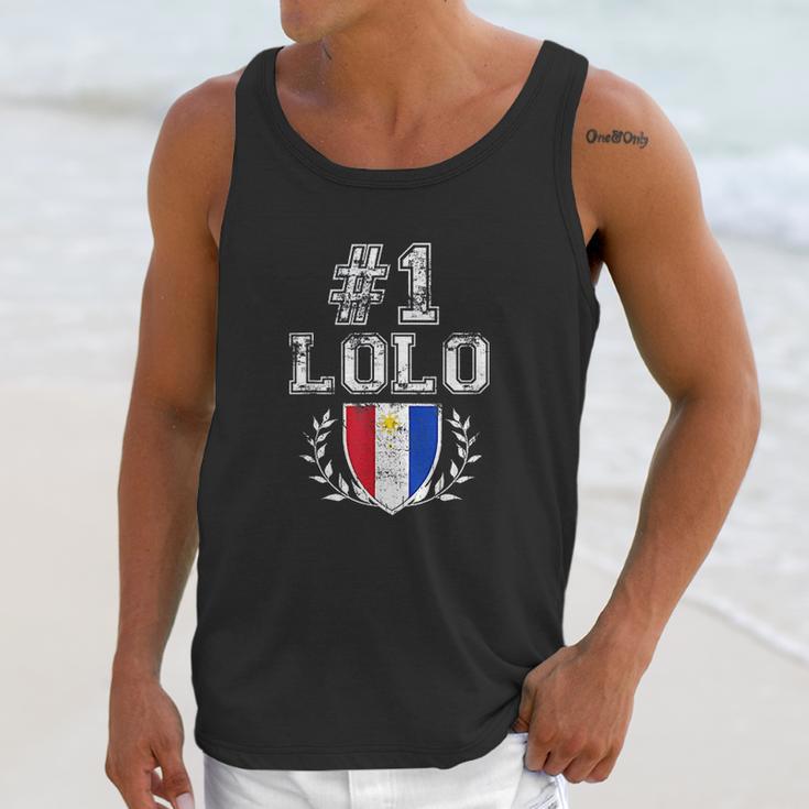 Number One Lolo Unisex Tank Top Gifts for Her