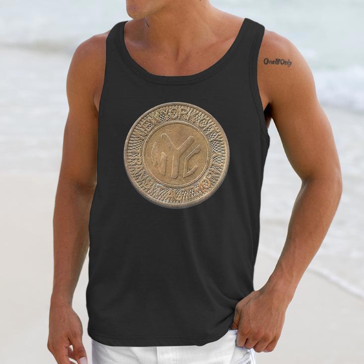 Nyc Subway Token Unisex Tank Top Gifts for Her