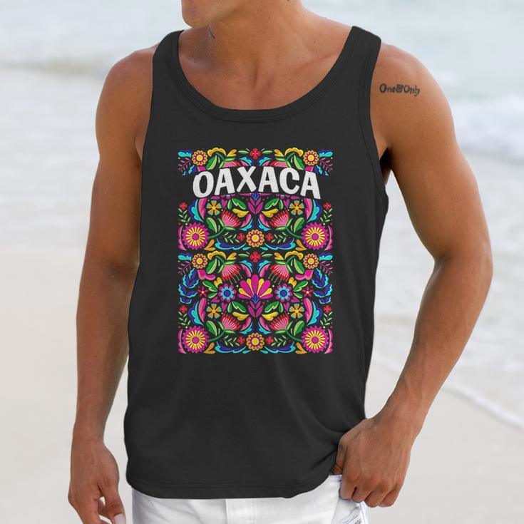 Oaxaca Flores Mexicanas Unisex Tank Top Gifts for Her