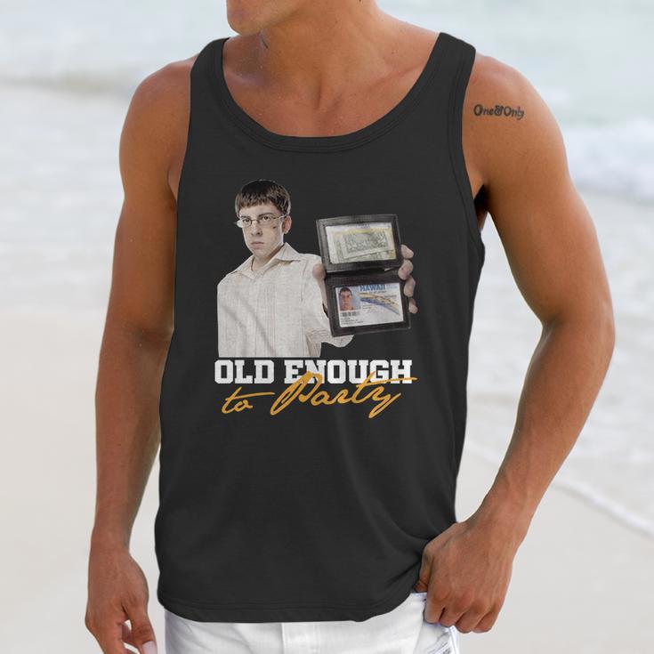 Old Enough To Party Mclovin Unisex Tank Top Gifts for Her