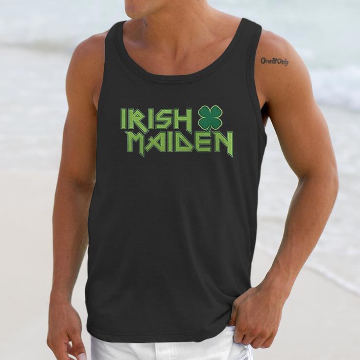 Old Glory St Patricks Day Irish Maiden Juniors Unisex Tank Top Gifts for Her