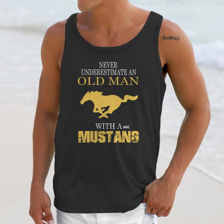 Old-Man-Mustang-Abc Unisex Tank Top Gifts for Her