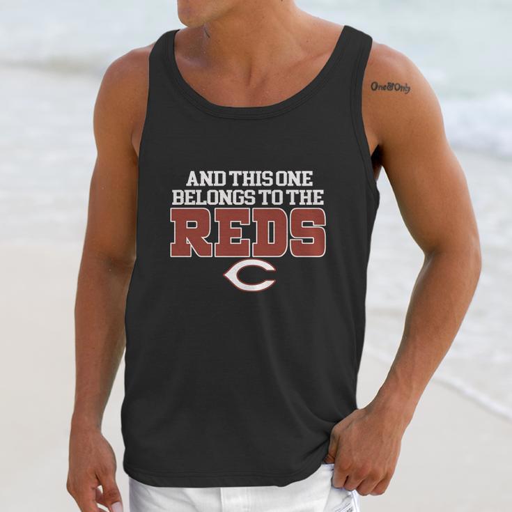 This One Belongs To The Reds Unisex Tank Top Gifts for Her