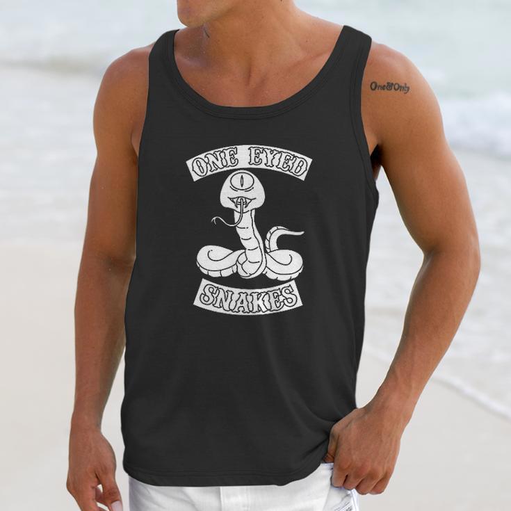 One Eyed Snake Unisex Tank Top Gifts for Her