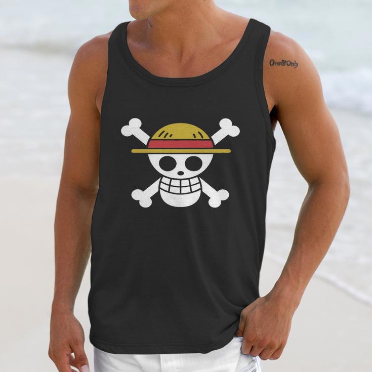 One Piece - Straw Hat Logoone Piece Collection Unisex Tank Top Gifts for Her