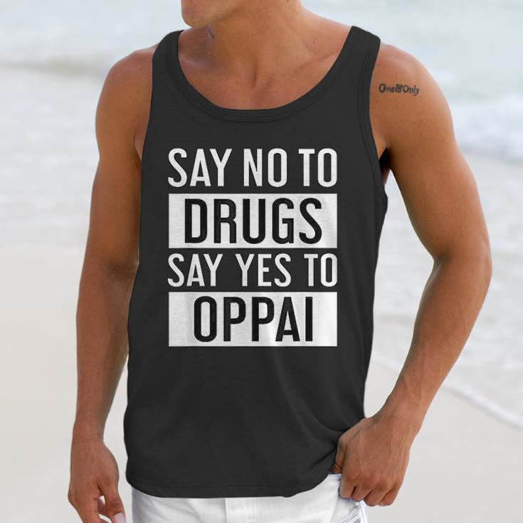 Oppai Anime Tiddies Quote Unisex Tank Top Gifts for Her