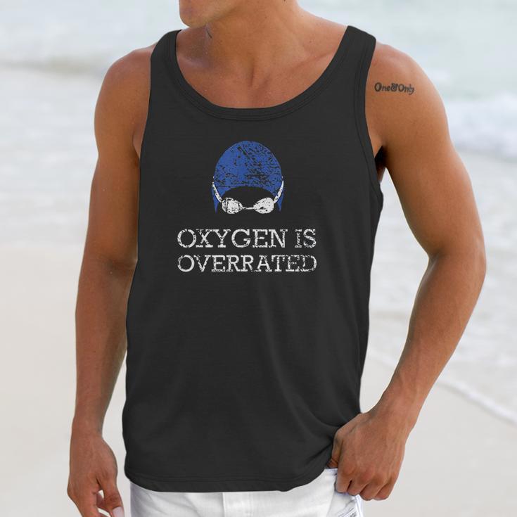 Oxygen Is Overrated Funny Swimming Swim Unisex Tank Top Gifts for Her