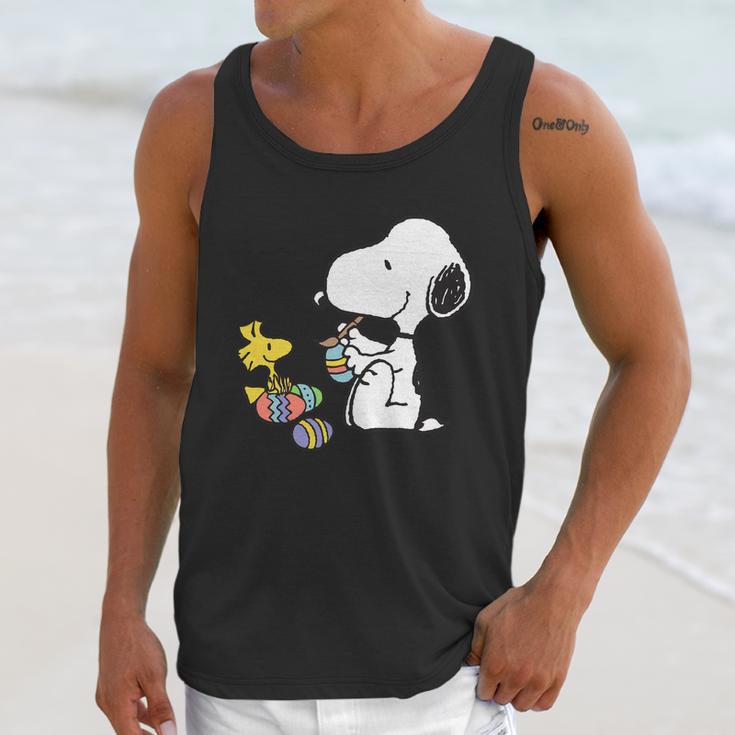 Peanuts Snoopy Easter Egg T-Shirt Unisex Tank Top Gifts for Her