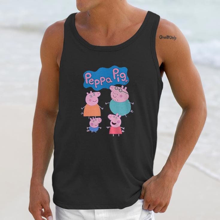 Peppa Pig Family Unisex Tank Top Gifts for Her