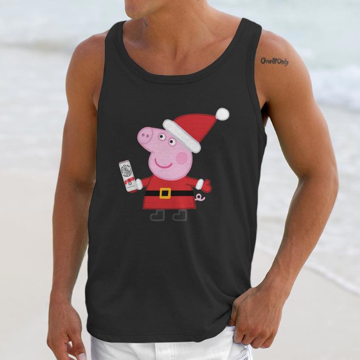 Peppa Pig And White Claw Unisex Tank Top Gifts for Her