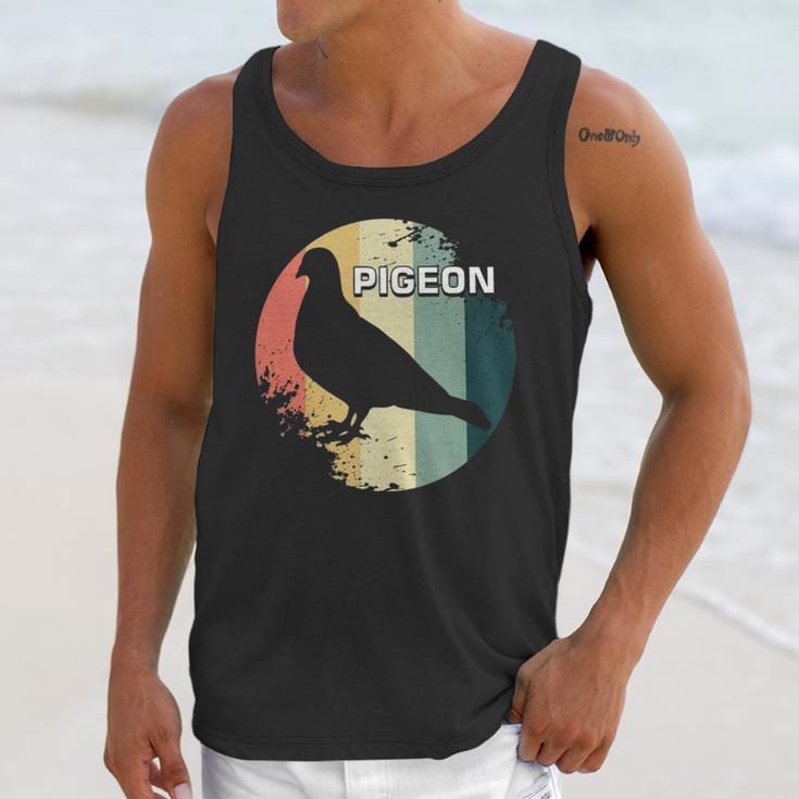 Pigeon Vintage Unisex Tank Top Gifts for Her