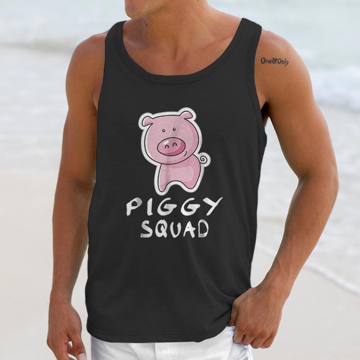 Piggy Squad Cute Farm Animal Lover Unisex Tank Top Gifts for Her