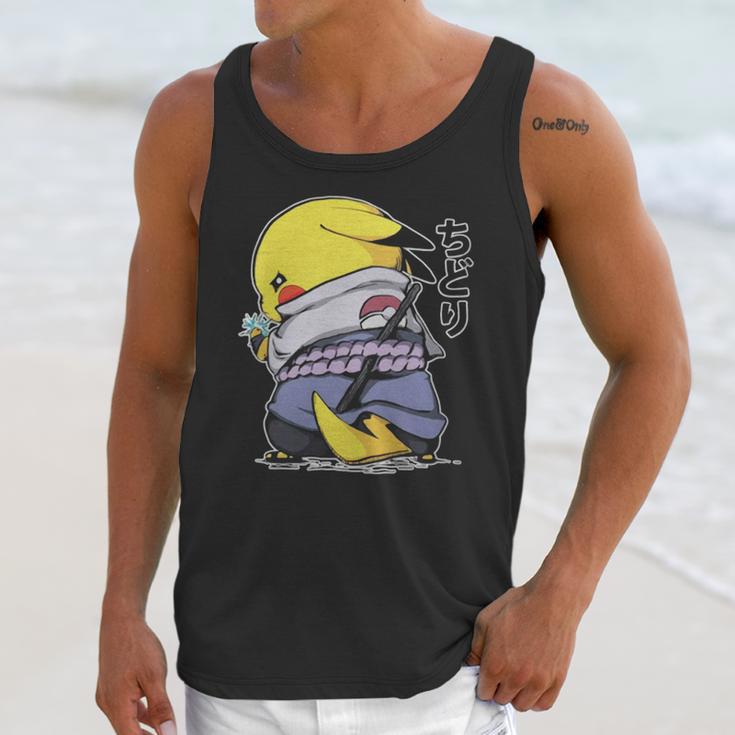 Pikachu Sasuke Naruto Chidori Unisex Tank Top Gifts for Her