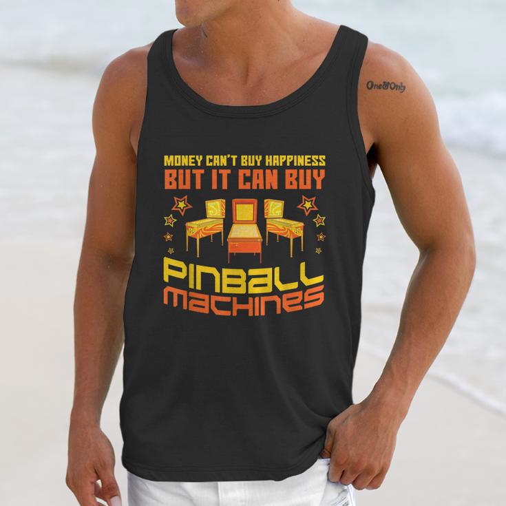 Pinball Machines Funny Vintage Arcade Game Lover Unisex Tank Top Gifts for Her