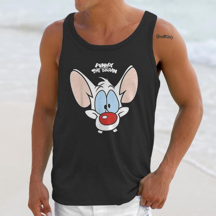 Pinky And The Brain Pinky Big Face Unisex Tank Top Gifts for Her