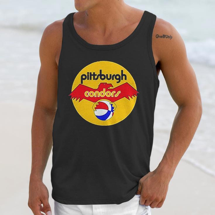 Pittsburgh Condors Aba Retro Basketball Unisex Tank Top Gifts for Her