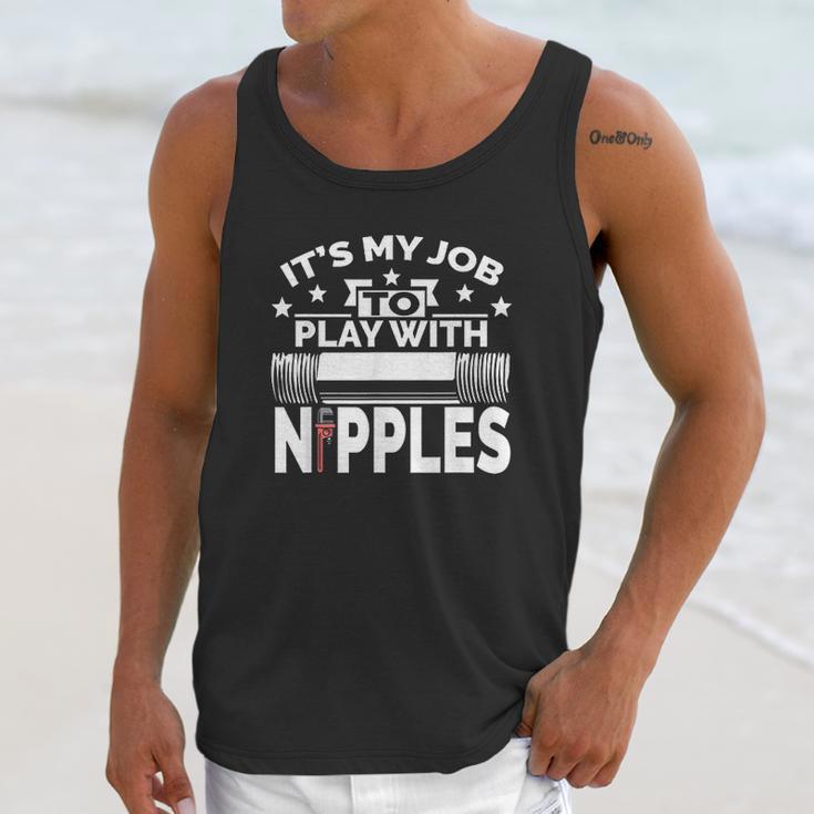 Play With Nipples Unisex Tank Top Gifts for Her