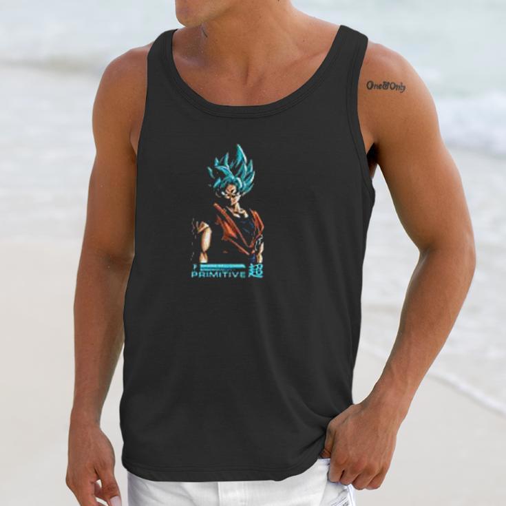 Primitive X Dragonball Z Shadow Goku Unisex Tank Top Gifts for Her