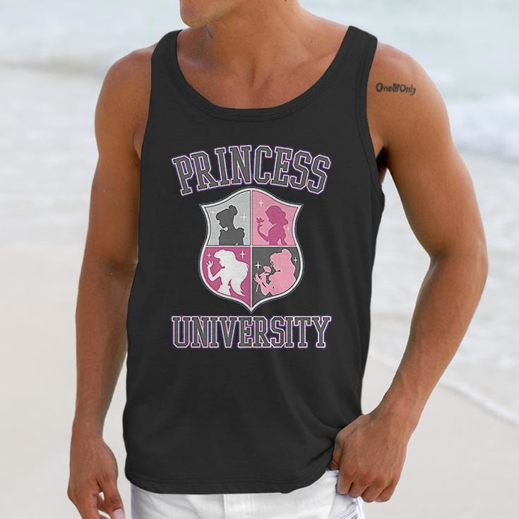 Princess University College Text Logo Unisex Tank Top Gifts for Her