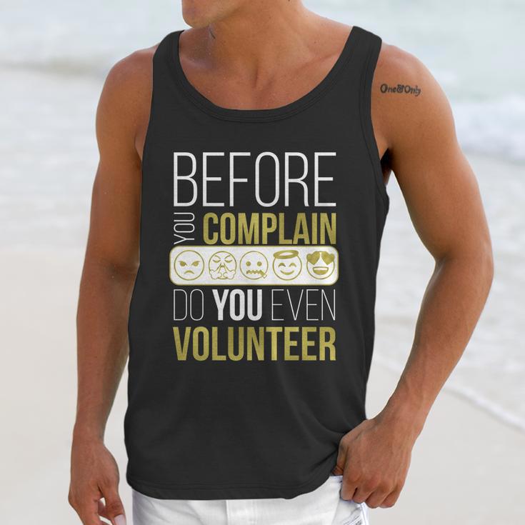 Pta Pto Fun Volunteer Before You Complain Do You Volunteer Great Gift Graphic Design Printed Casual Daily Basic Unisex Tank Top Gifts for Her