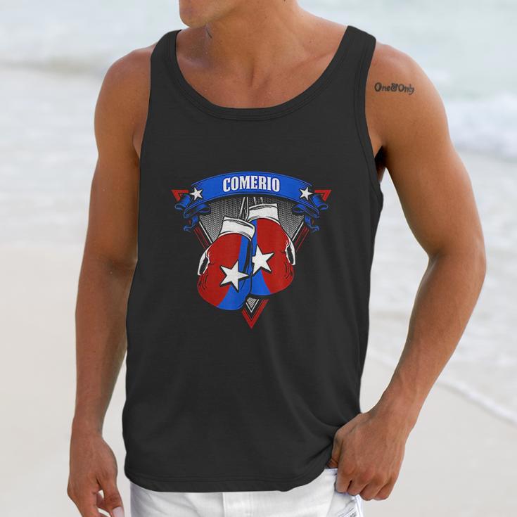 Puerto Rican Comerio Puerto Rico Boxing Gloves Unisex Tank Top Gifts for Her