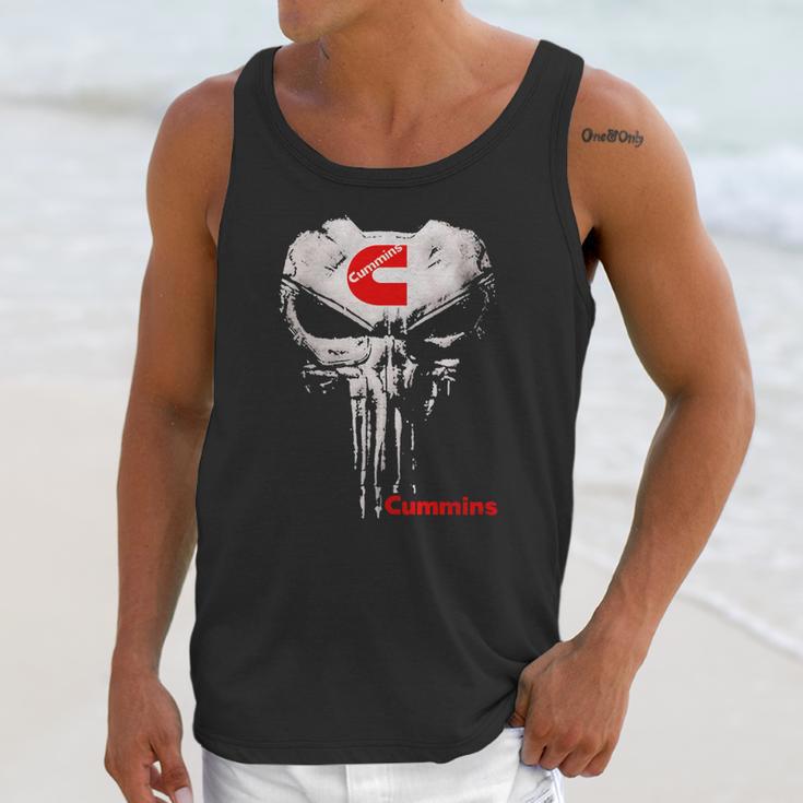 Punisher Skull Cummins Shirt Unisex Tank Top Gifts for Her