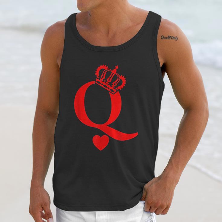 Queen Of Hearts King Of Hearts Unisex Tank Top Gifts for Her