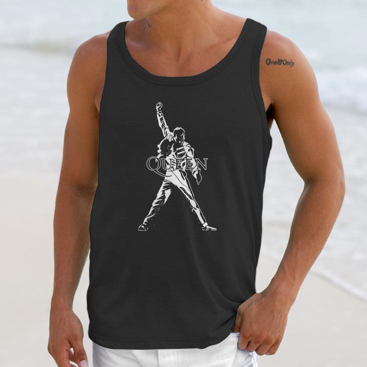 Queen Legendary Freddie Mercury Unisex Tank Top Gifts for Her