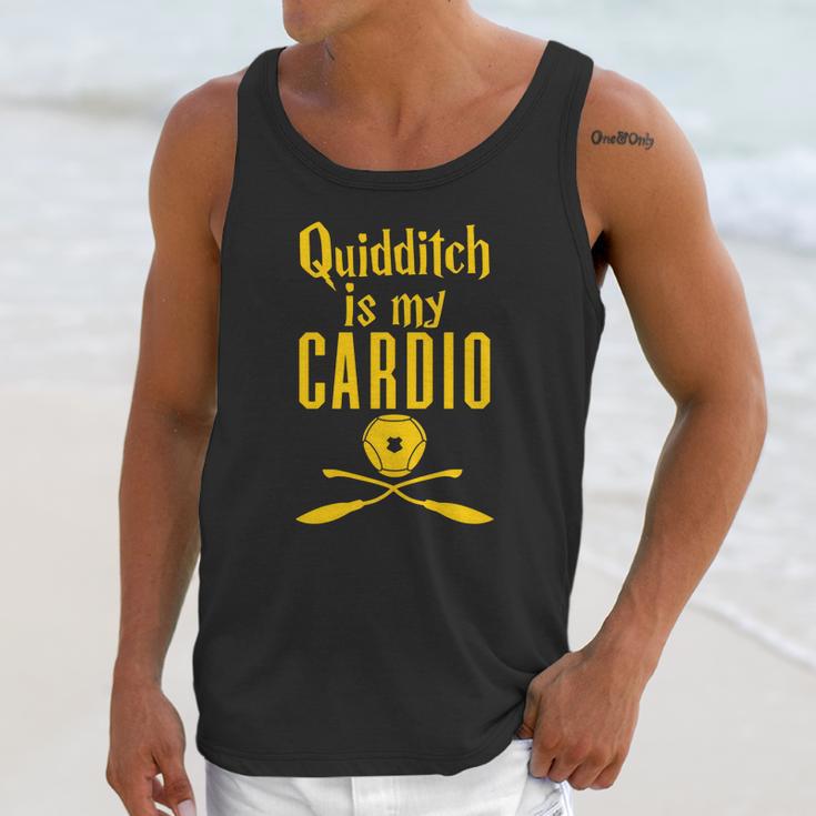 Quidditch Is My Cardio Racerback Tank Sports Tshirt Unisex Tank Top Gifts for Her