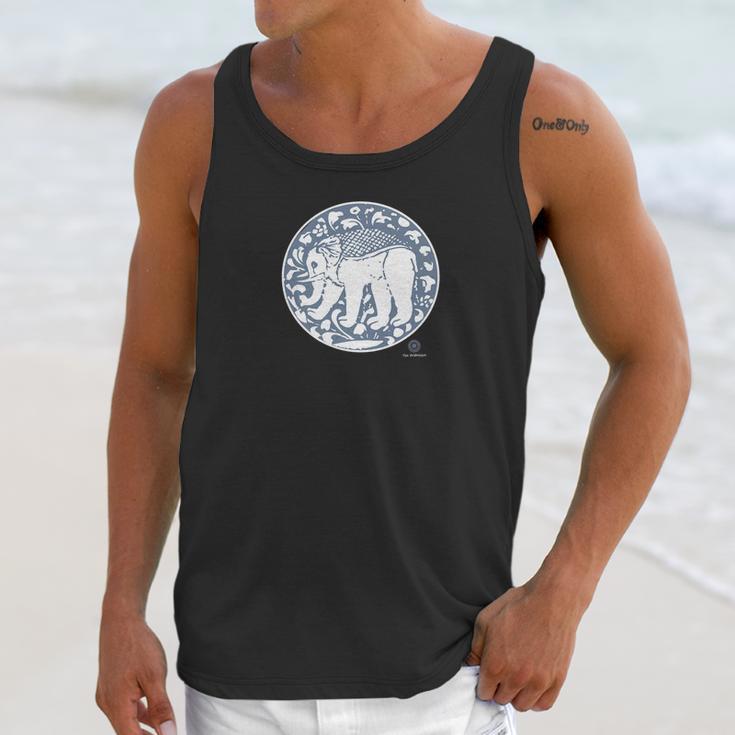 Regal Medieval Elephant Print By The Arabesque Unisex Tank Top Gifts for Her