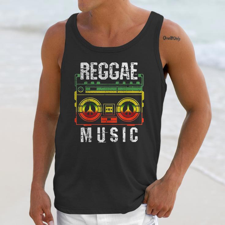 Reggae Music Peace One Love Rasta African Roots Unisex Tank Top Gifts for Her