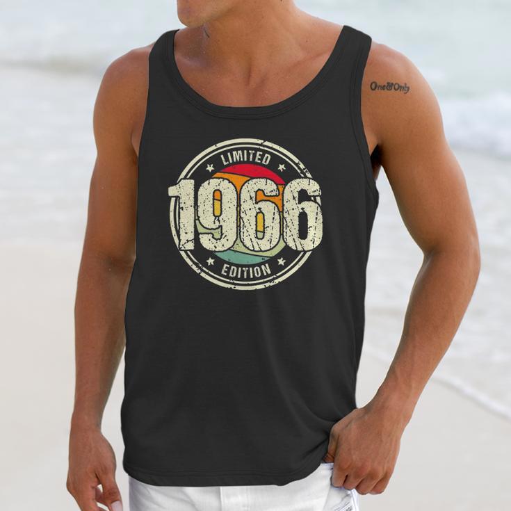 Retro 56 Years Old Vintage 1966 Limited Edition 56Th Birthday Unisex Tank Top Gifts for Her