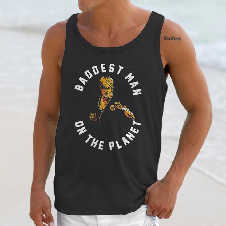 Retro 80S Movie Karate Kid Baddest Man On The Planet Unisex Tank Top Gifts for Her