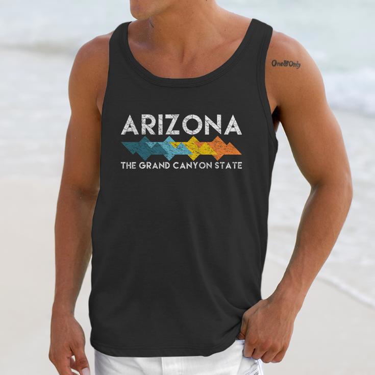 Retro Arizona Az The Grand Canyon State Hiking Backpacking Cool Gift Graphic Design Printed Casual Daily Basic Unisex Tank Top Gifts for Her