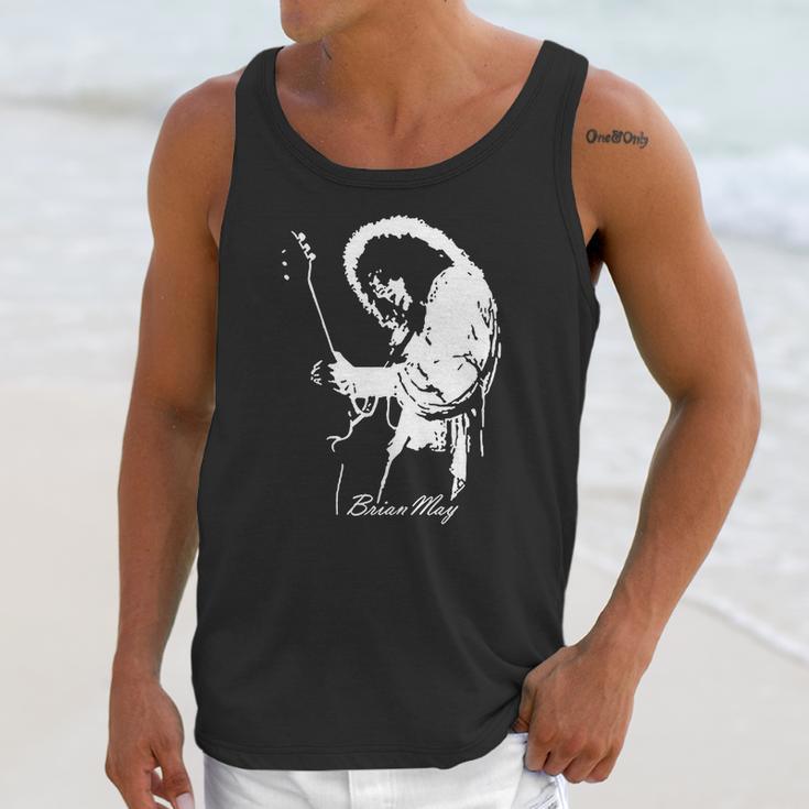 Retro Graphic Brian May Art Unisex Tank Top Gifts for Her