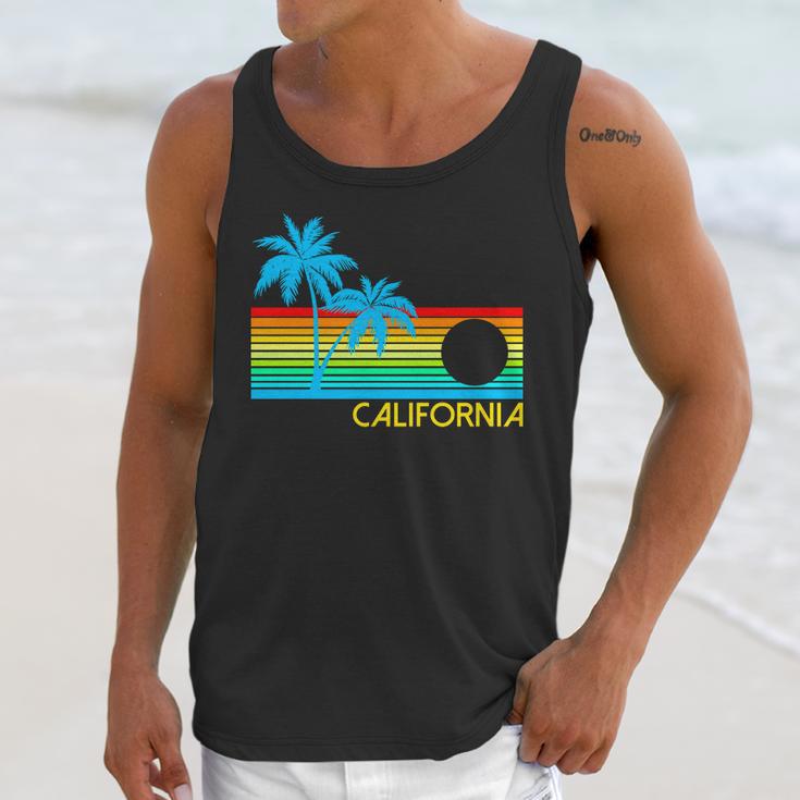 Retro California Logo Unisex Tank Top Gifts for Her