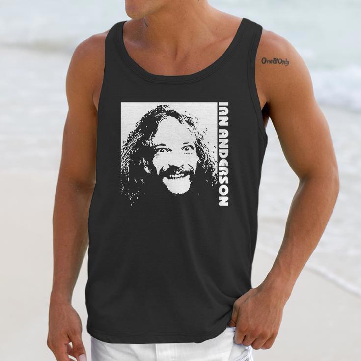 Retro Graphic Ian Anderson Art Unisex Tank Top Gifts for Her