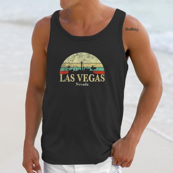 Retro Las Vegas Nevada Vegas Strip Sin City Souvenir Unisex Tank Top Gifts for Her