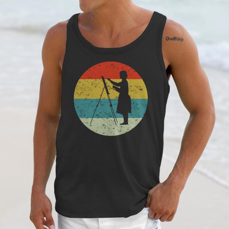 Retro Vintage Artist Unisex Tank Top Gifts for Her